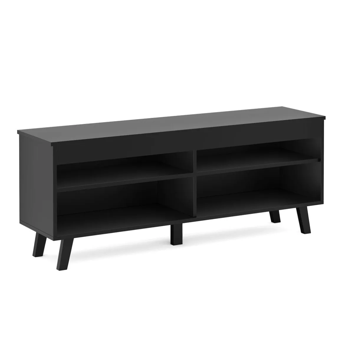 TV Möbel LILLY 150 x 38 x 59 cm schwarz