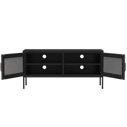 TV Möbel Metall BRANDO schwarz