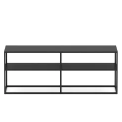TV Möbel Metall NITE 120 x 46 cm schwarz