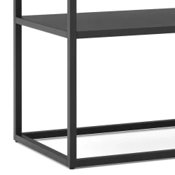 TV Möbel Metall NITE 120 x 46 cm schwarz
