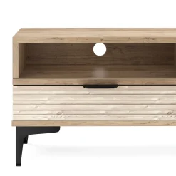 TV Möbel MILES 160 x 32 x 40 cm braun/schwarz
