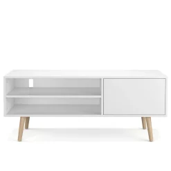 TV Möbel NORDIC 120 x 40 x 49 cm weiss