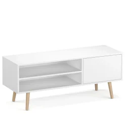 TV Möbel NORDIC 120 x 40 x 49 cm weiss