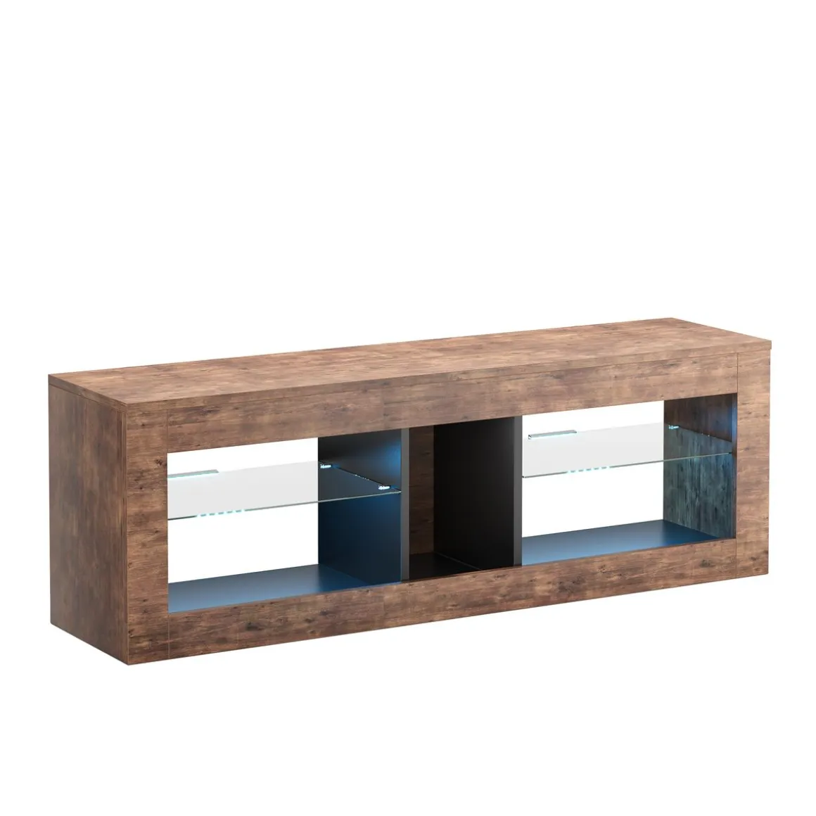 TV Möbel Vintage BONITA LED 140 x 35 x 47 cm