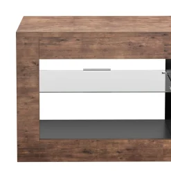 TV Möbel Vintage BONITA LED 140 x 35 x 47 cm