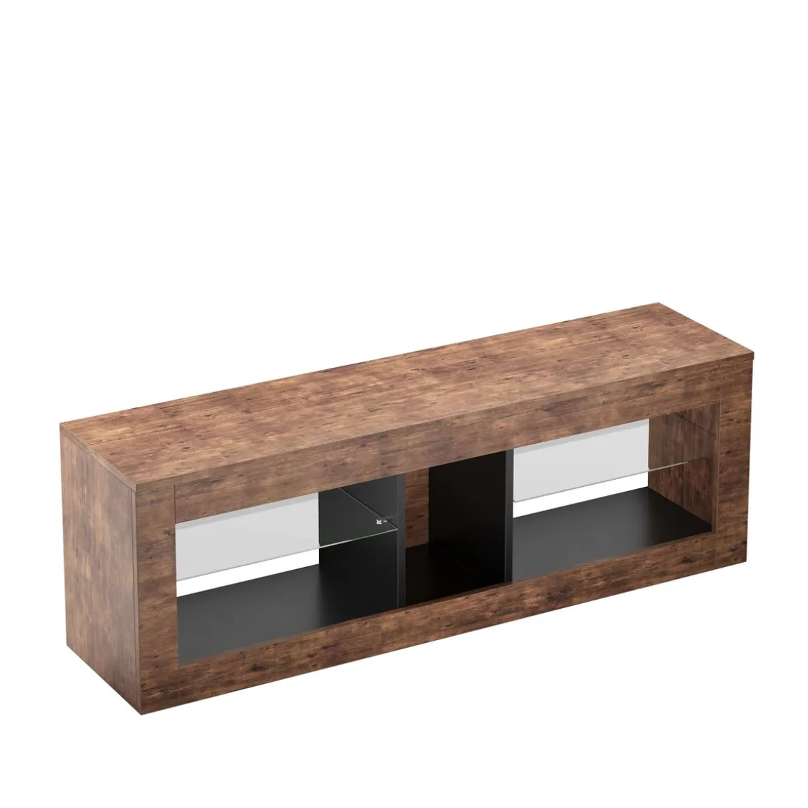 TV Möbel Vintage BONITA LED 140 x 35 x 47 cm
