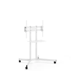 TV-Ständer mobil mit Rollen 32-70'' weiss