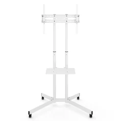 TV-Ständer mobil mit Rollen 32-70'' weiss