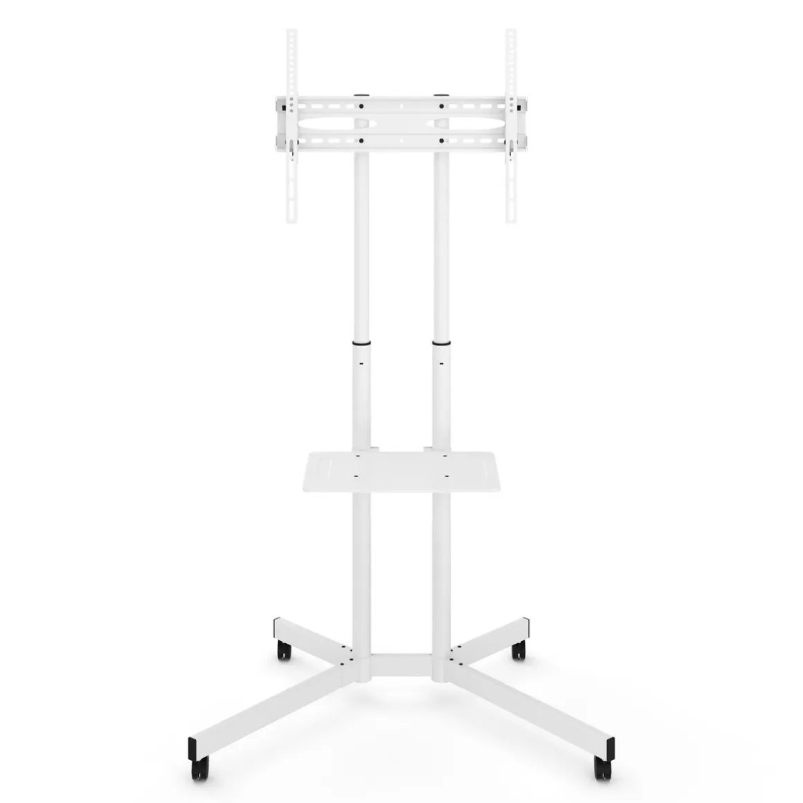 TV-Ständer mobil mit Rollen 32-70'' weiss