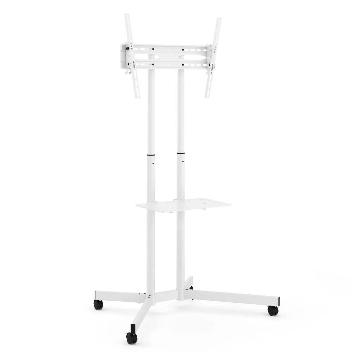 TV-Ständer mobil mit Rollen 32-70'' weiss