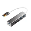 USB Hub mit 3 Ports und Kartenleser
