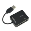 USB Hub 4-port schwarz SMILE