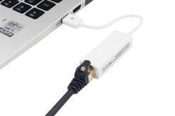 USB zu Ethernet Adapter weiss