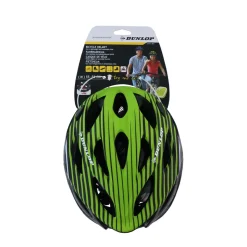 Velohelm DUNLOP 53 - 55 cm grün