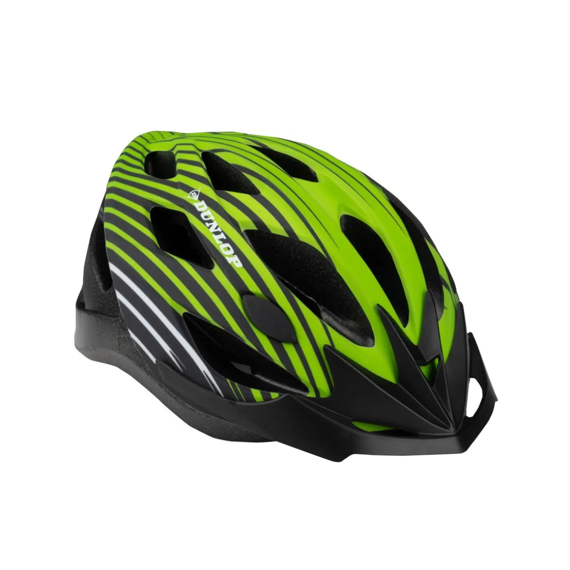 Velohelm DUNLOP 53 - 55 cm grün