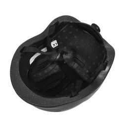Velohelm Skatehelm 55 - 58 cm schwarz