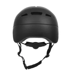Velohelm Skatehelm 55 - 58 cm schwarz