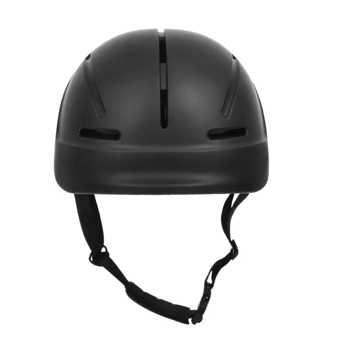 Velohelm Skatehelm 55 - 58 cm schwarz