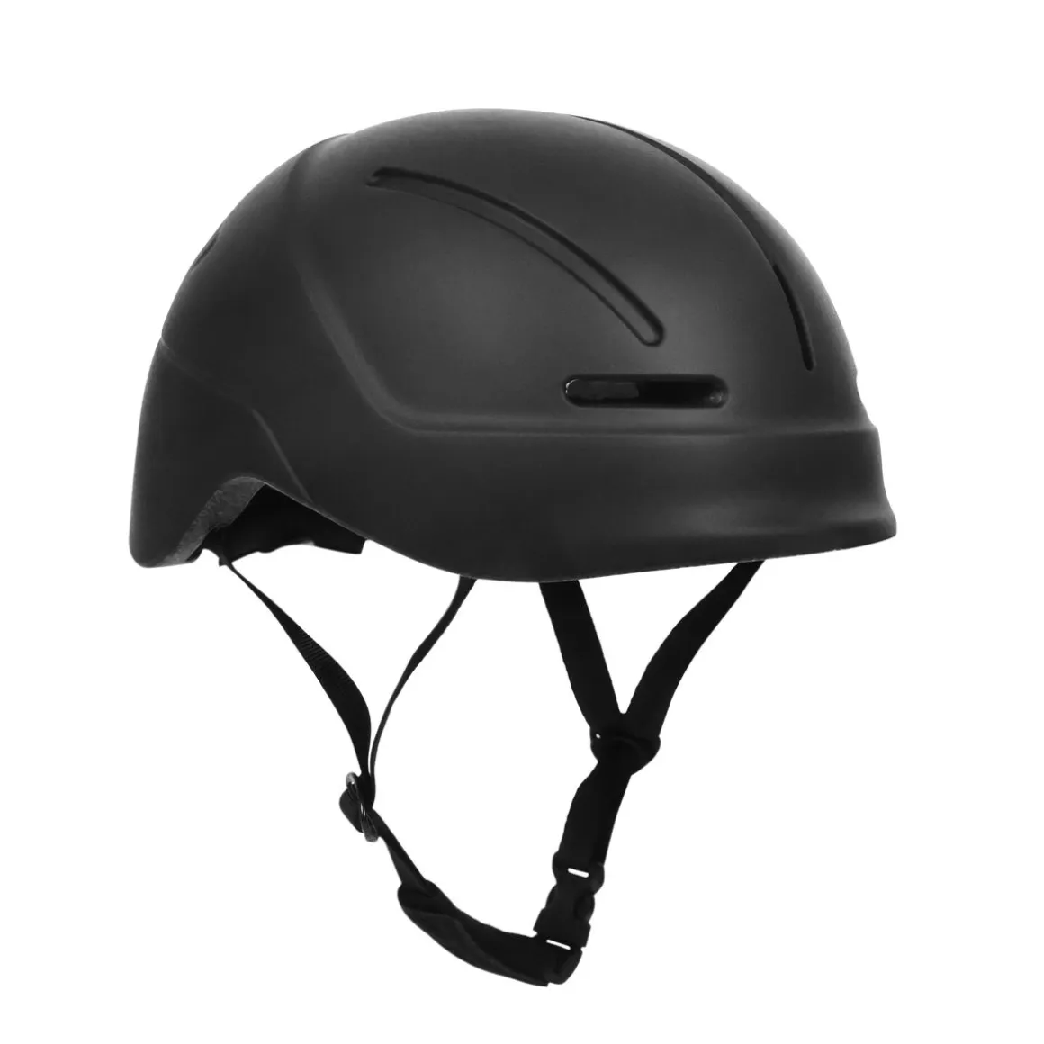 Velohelm Skatehelm 55 - 58 cm schwarz