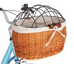Velokorb für Hunde vorne