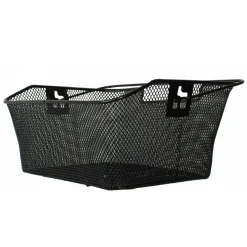 Velokorb hinten mit Tragegriff 30 x 22 cm schwarz