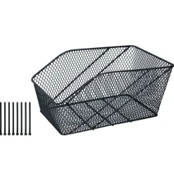 Velokorb hinten 46 x 30 cm schwarz