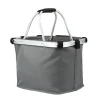 Velokorb vorne faltbar 35 x 21 cm grau