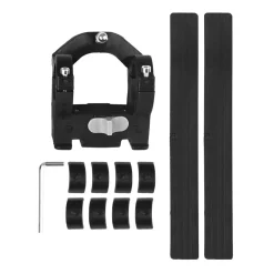Velokorb vorne faltbar 35 x 21 cm grau