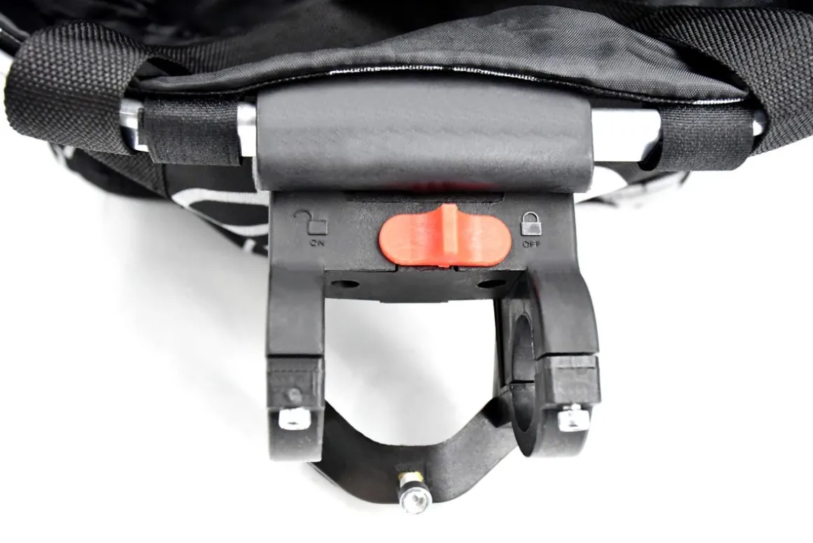 Velokorb vorne faltbar 33 x 27 cm schwarz