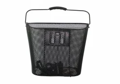 Velokorb vorne mit Tragegriff 35 x 25 cm schwarz