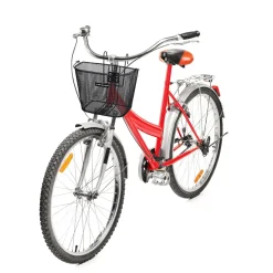 Velokorb vorne mit Tragegriff 34 x 25 cm schwarz