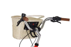 Velokorb vorne 36 x 26 cm weiss