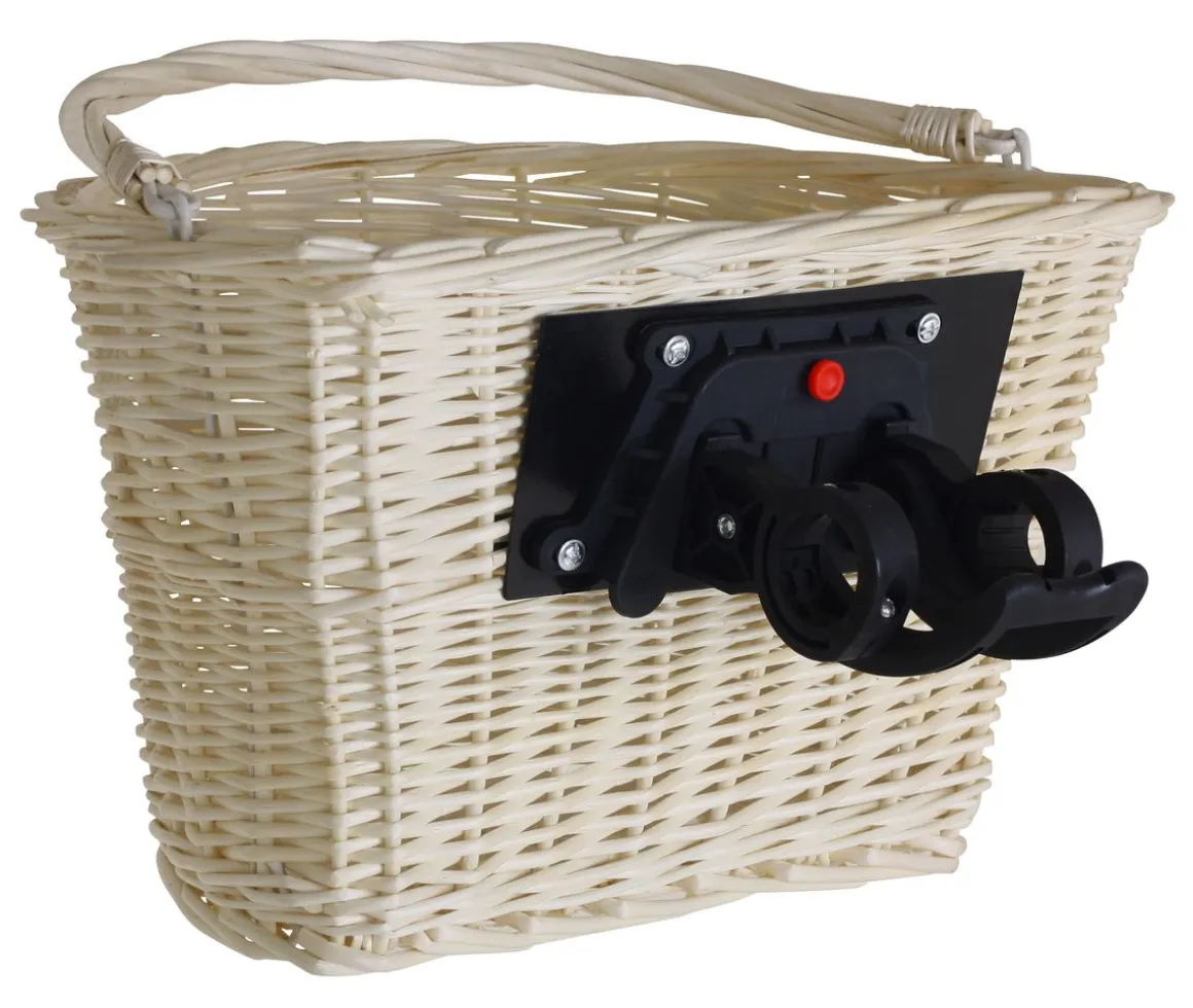 Velokorb vorne 36 x 26 cm weiss