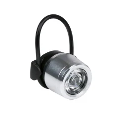 Velolampe Frontlicht schwarz/silber