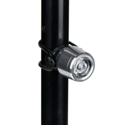 Velolampe Frontlicht schwarz/silber