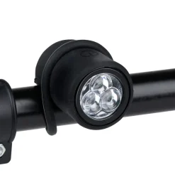 Velolampe Frontlicht Silikon schwarz