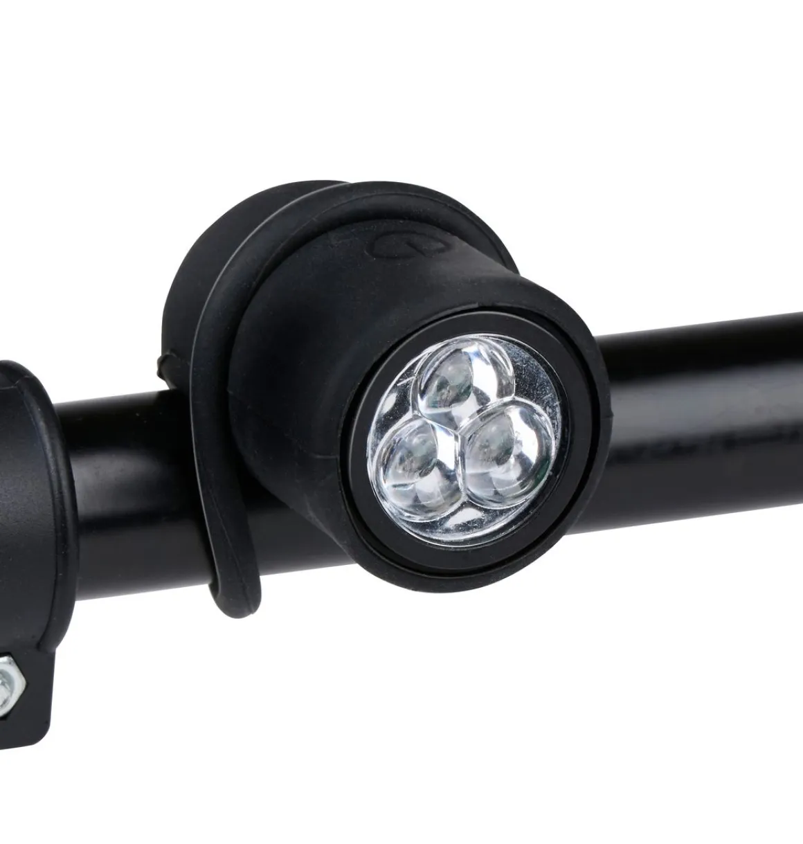 Velolampe Frontlicht Silikon schwarz