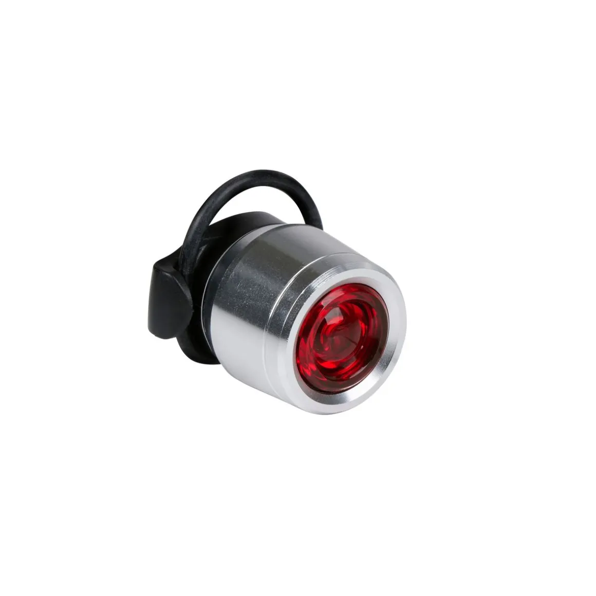 Velolampe Rücklicht schwarz/silber