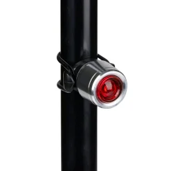 Velolampe Rücklicht schwarz/silber