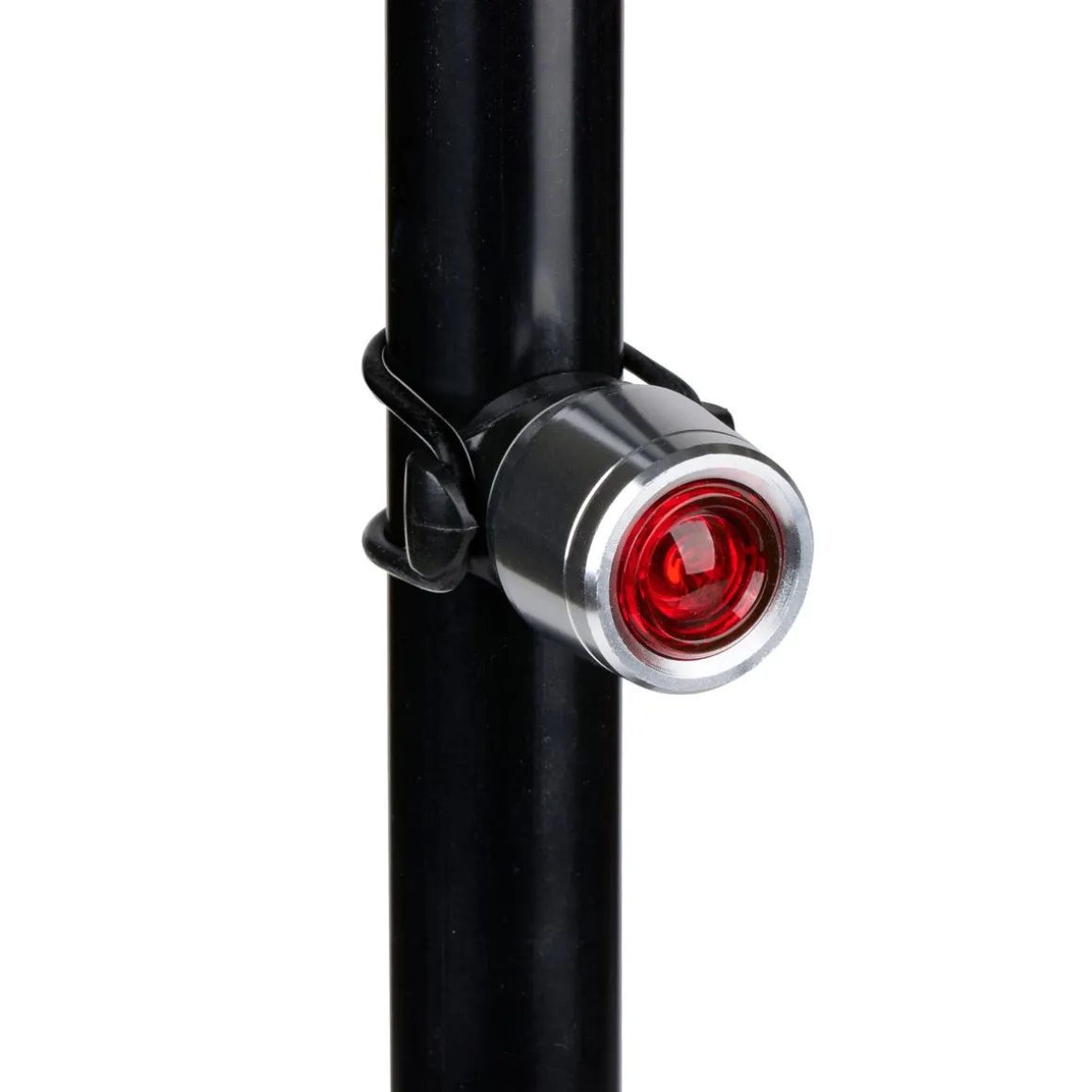 Velolampe Rücklicht schwarz/silber
