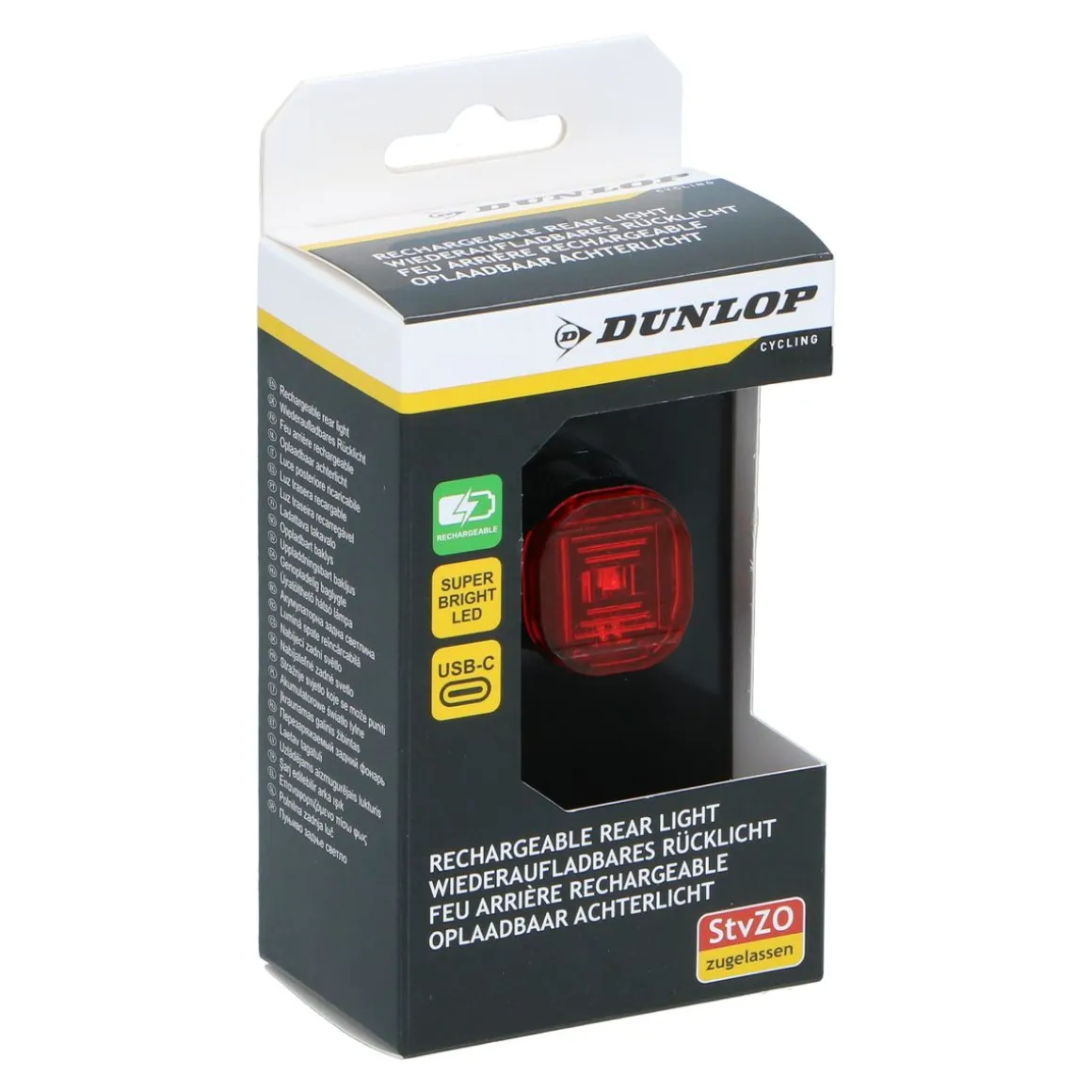 Velolampe Rücklicht USB