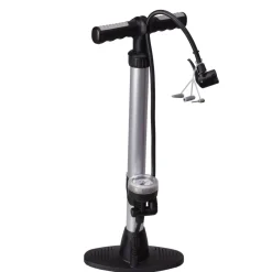 Velopumpe Standpumpe silber