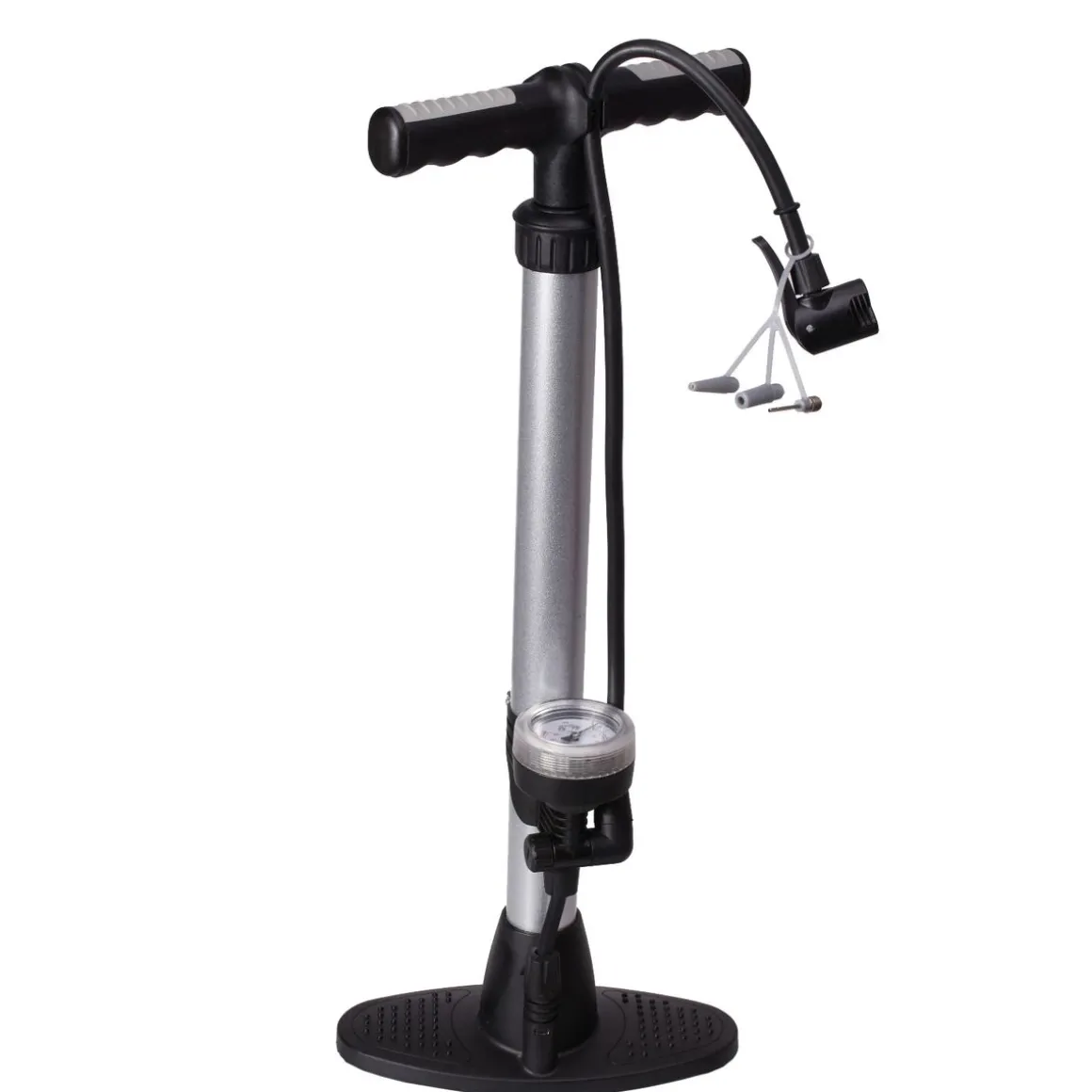 Velopumpe Standpumpe silber