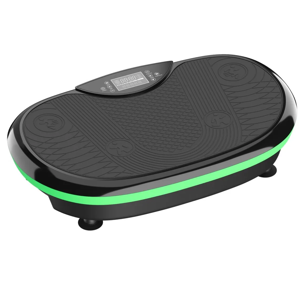 Vibrationsplatte LED ATHLETICA schwarz