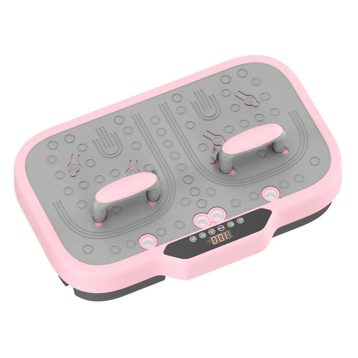 Vibrationsplatte SALTUS rosa/grau