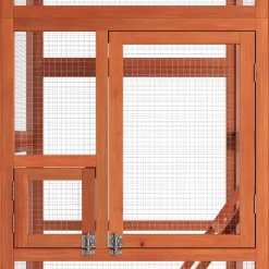 Vogelvoliere Holz 72 x 68 x 168 cm