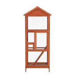Vogelvoliere Holz 72 x 68 x 168 cm