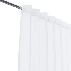 Vorhang halbtransparent weiss 240 x 240 cm