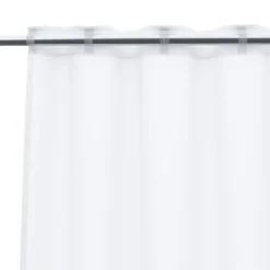 Vorhang halbtransparent weiss 240 x 145 cm
