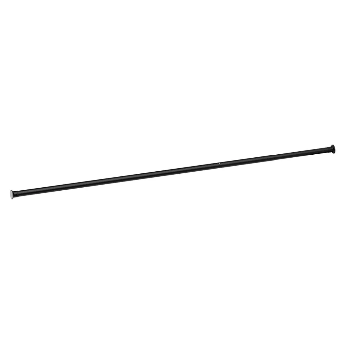 Vorhangstange 260 - 310 cm schwarz